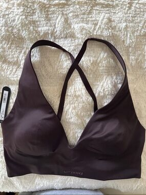 SKIMS V-Neck Plunge Bralette Phoenix color